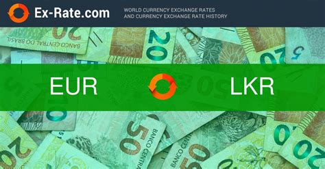 euro currency to lkr